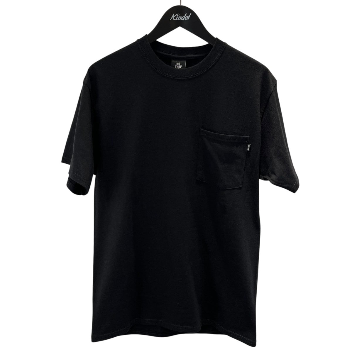 バックプリントワンポケット半袖Tシャツ1217-343-3785-0950