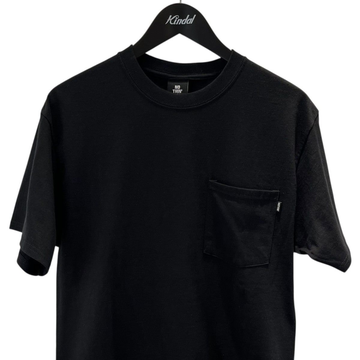 バックプリントワンポケット半袖Tシャツ1217-343-3785-0950