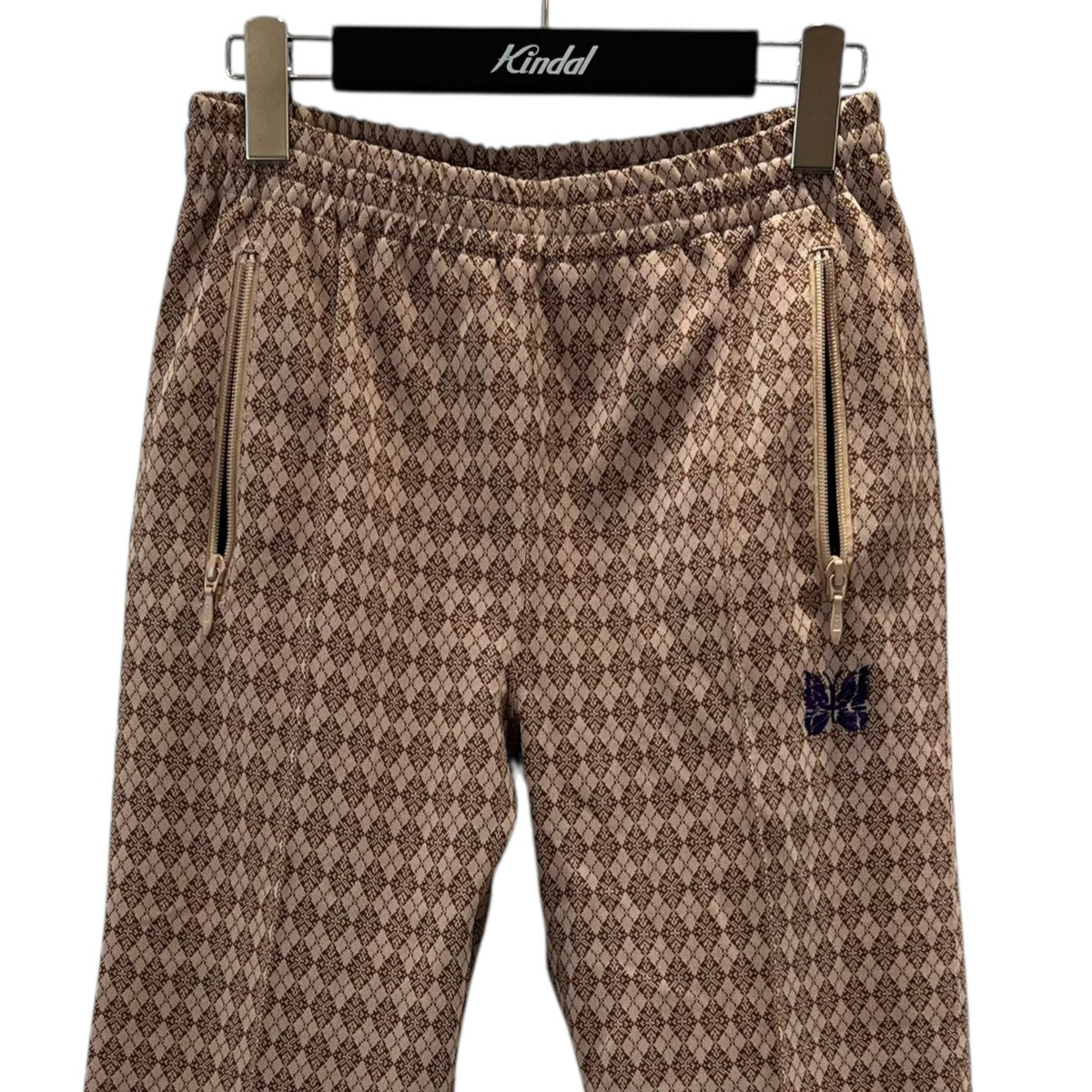 Needles(ニードルズ) ペイズリートラックパンツJ0220 J0220 ベージュ