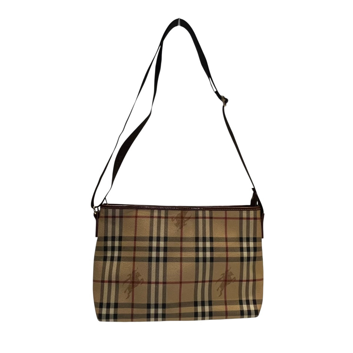 BURBERRY LONDON ヘイマーケットチェック シャドーホースショルダーバッグ 古着・中古-2枚目のアイテム画像