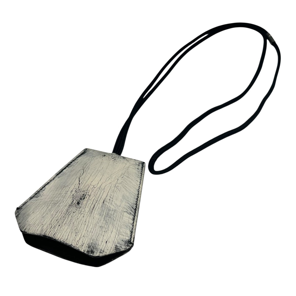 LEATHER KEY RING クロシェットネックレス
