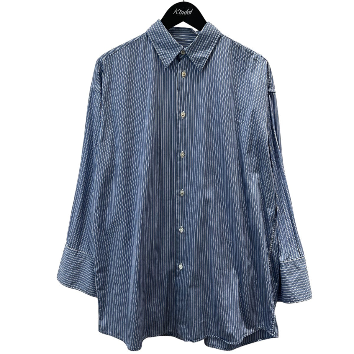 24SSBroad over size shirtストライプシャツS24SS-SH02