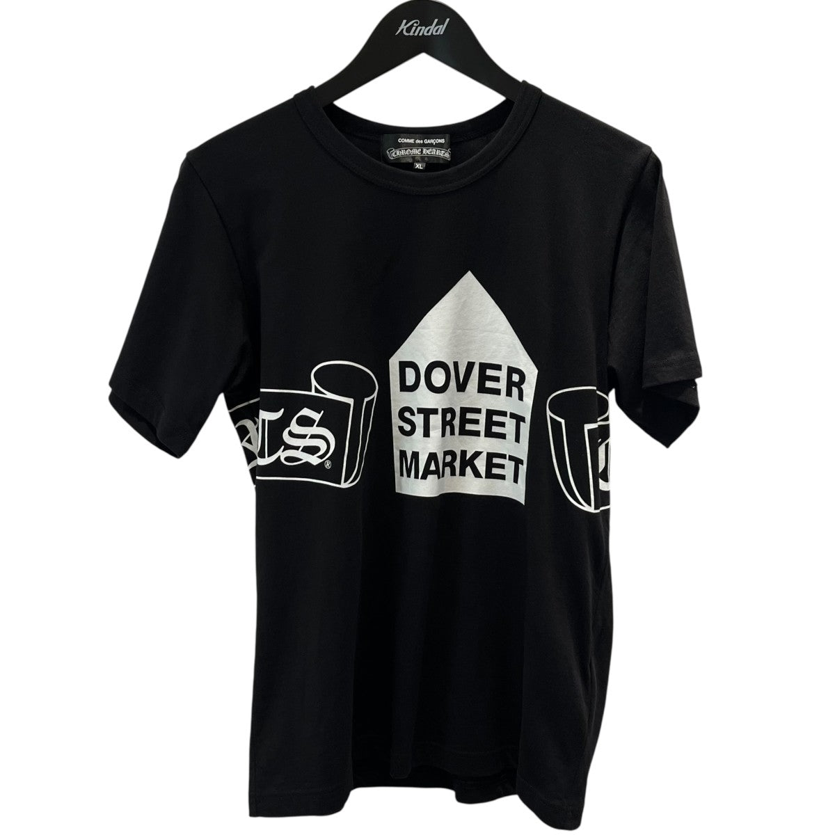 CHROME HEARTS×COMME des GARCONS ロゴプリント半袖TシャツZI-T003 古着・中古-1枚目のアイテム画像