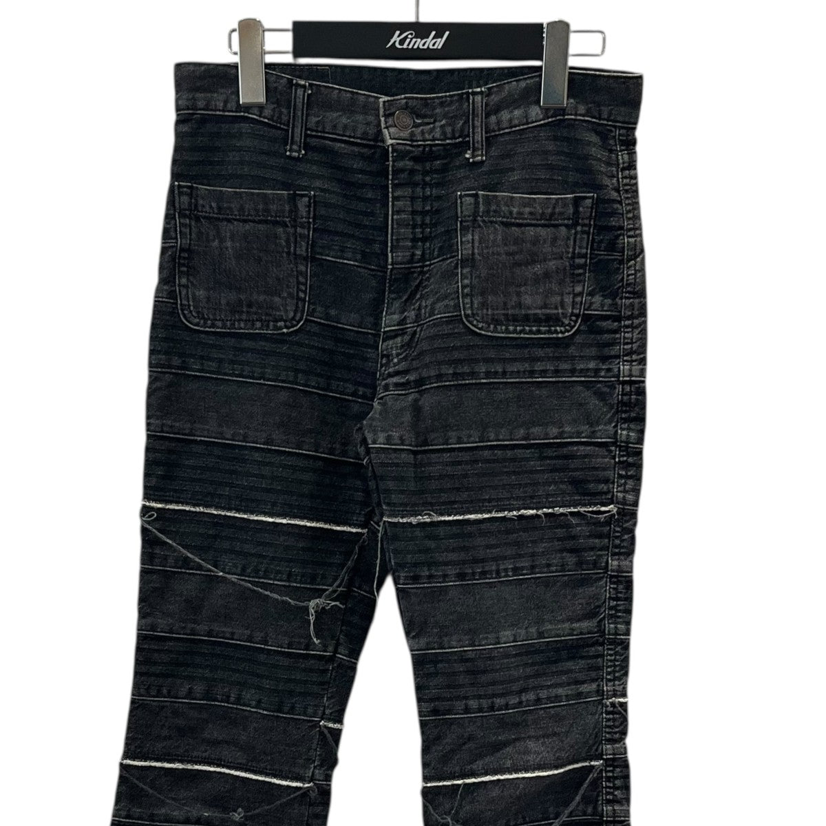 HYSTERIC GLAMOUR スクラッチ　フレアデニム　ツギハギ 103677_db01.jpg?20250718141946