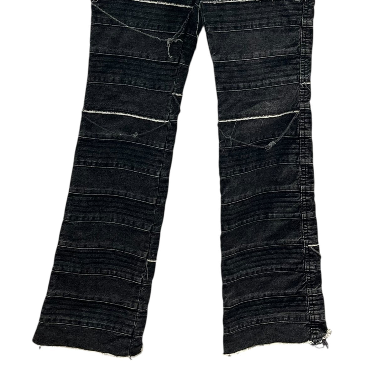 【HYSTERIC GLAMOUR】スクラッチフレアデニムパンツ ウミヘビ 27 スクラッチフレアデニムパンツ|HYSTERIC GLAMOUR WOMEN