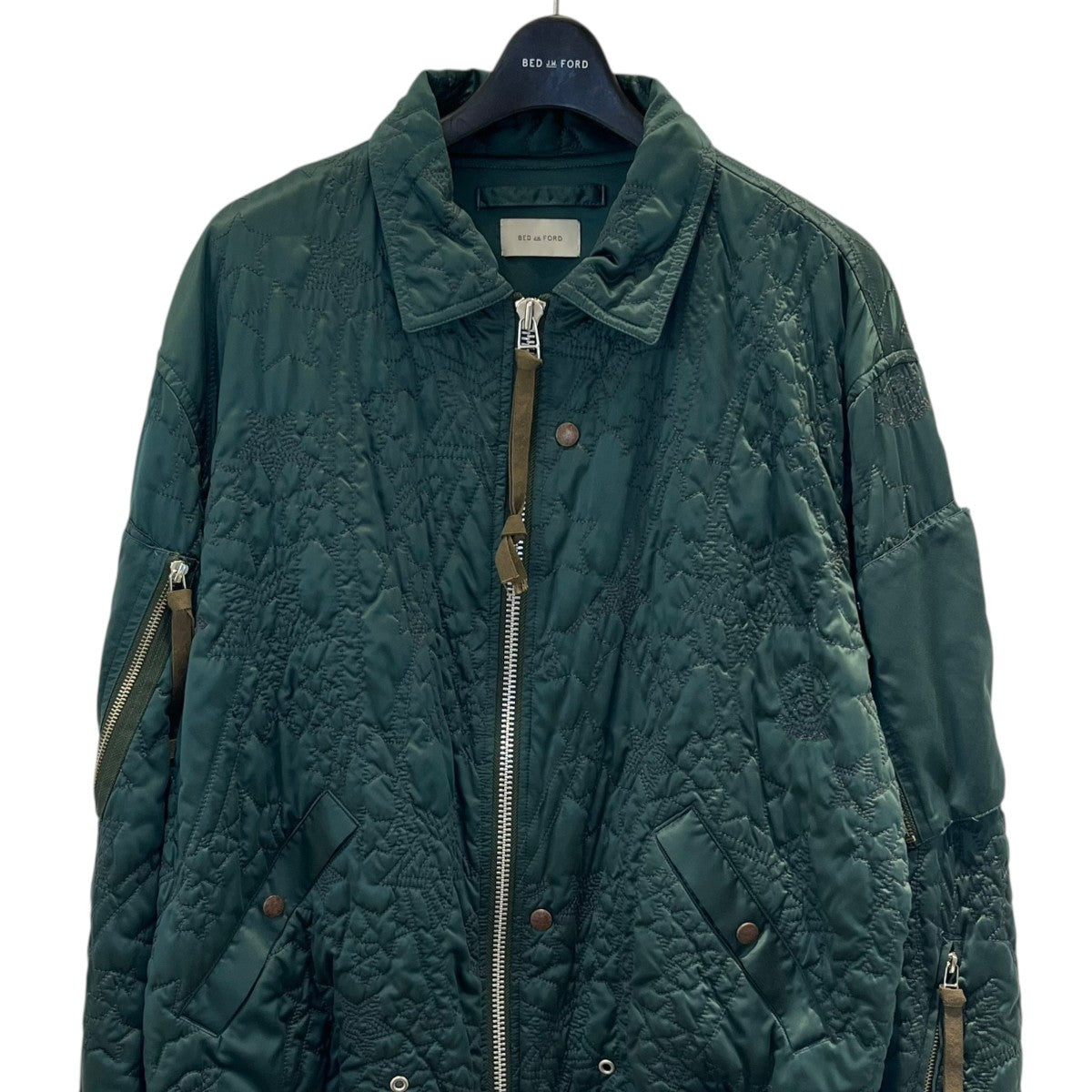 BED J．W． FORD(ベッドフォード) 22AW-B-JM07 Embroidery MA-1