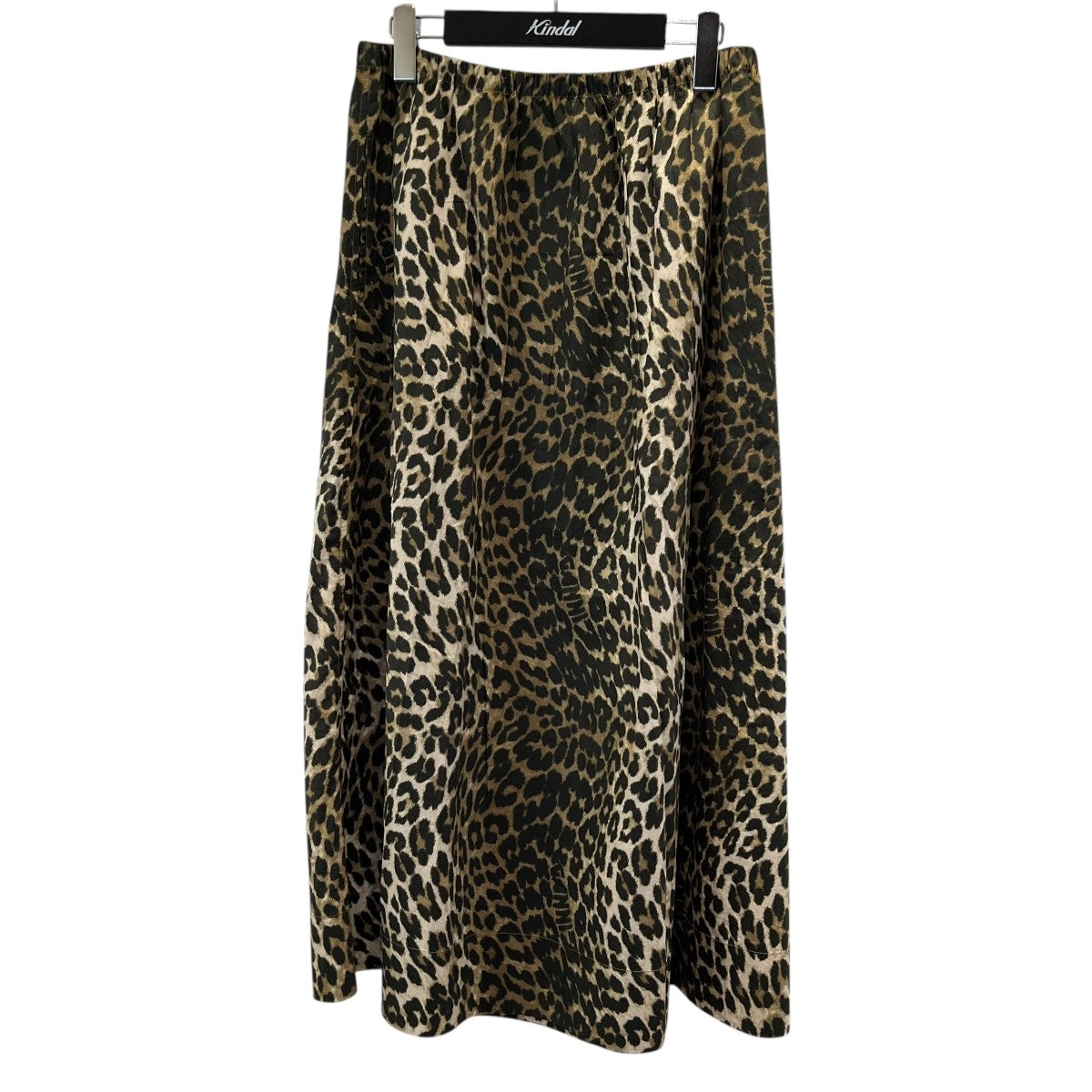 Ganni(ガニー) レオパード柄スカート6488 6488 ブラウン サイズ