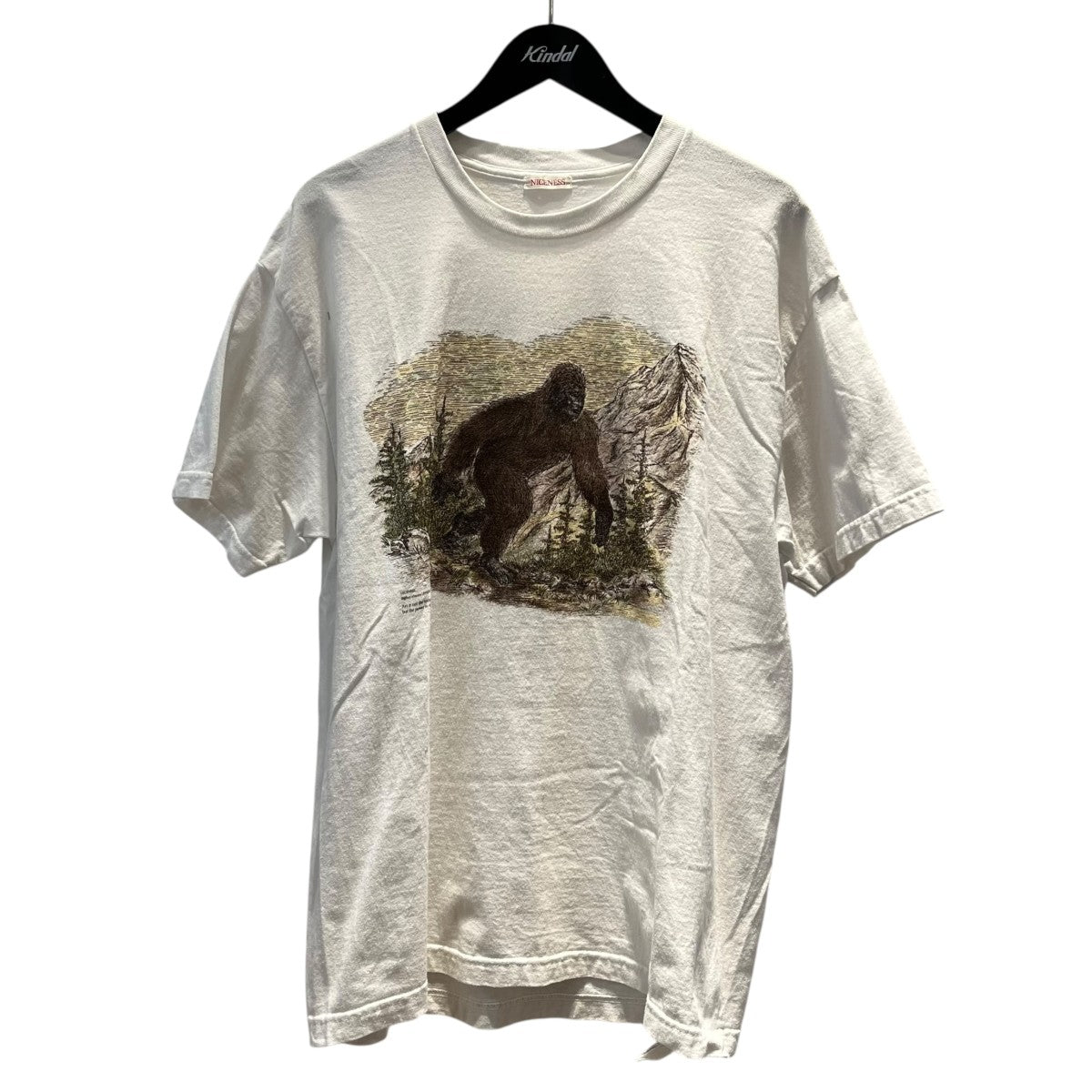 NICENESS 25SSUMAプリント半袖TシャツNN-4101J16 古着・中古-1枚目のアイテム画像