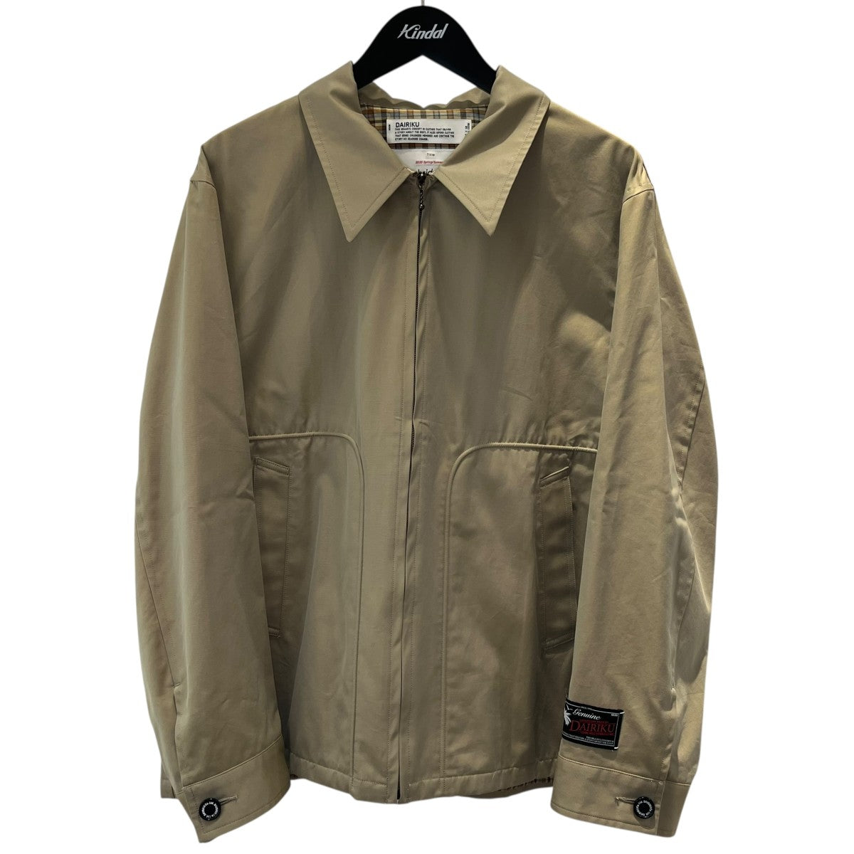 DAIRIKU(ダイリク) 2022SS Regular Polyester Jacket 22SS P-1