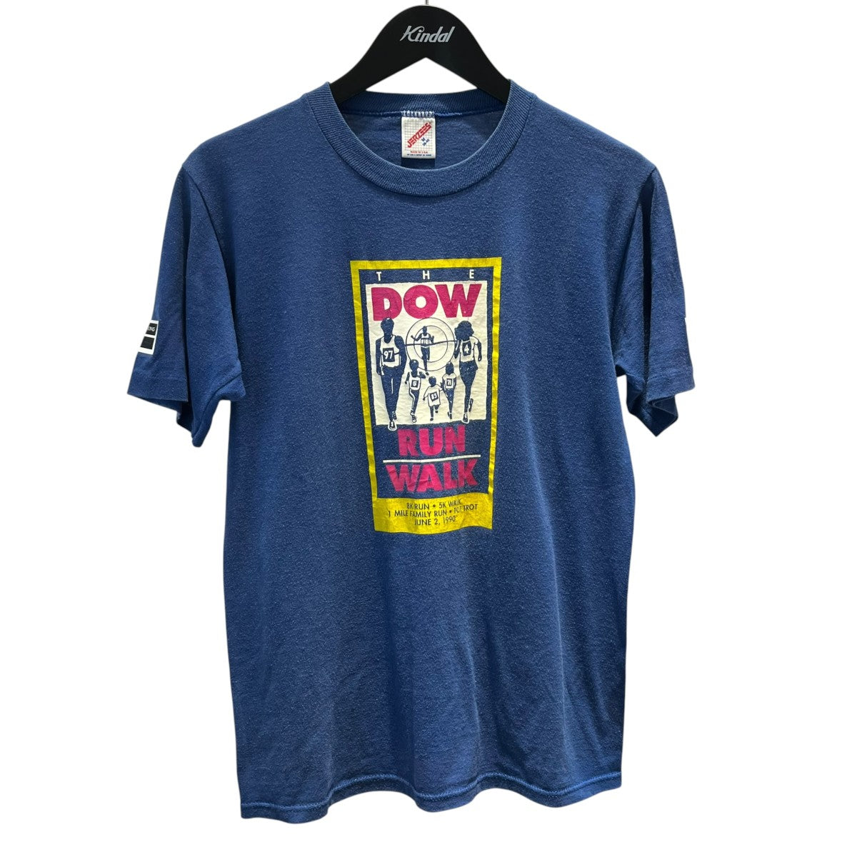 DOW RUN WALK プリント柄Tシャツ 古着・中古-1枚目のアイテム画像