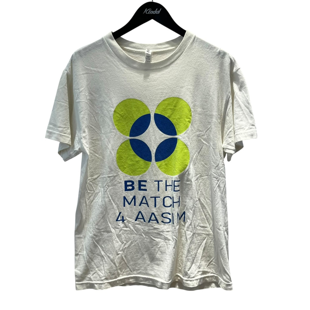 ALSTYLE APPAREL ＆ ACTIVEWEAR 企業系 Be The Matchプリント柄Tシャツ 古着・中古-1枚目のアイテム画像