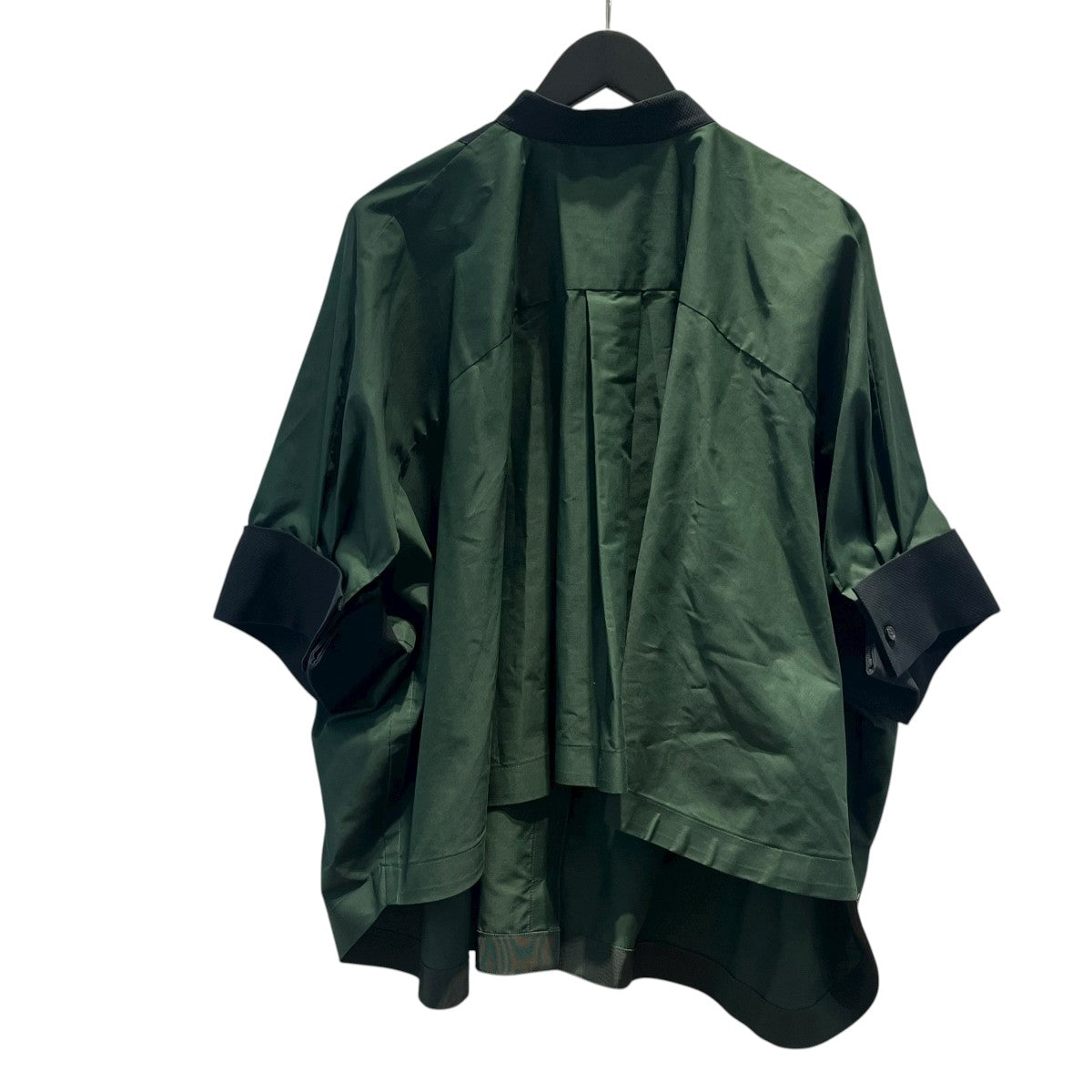 sacai(サカイ) 七分袖ノーカラーボタンジャケット20-04821 20-04821