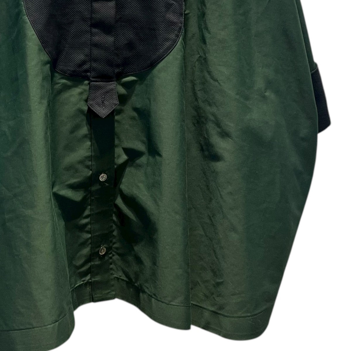 七分袖ノーカラーボタンジャケット20-04821