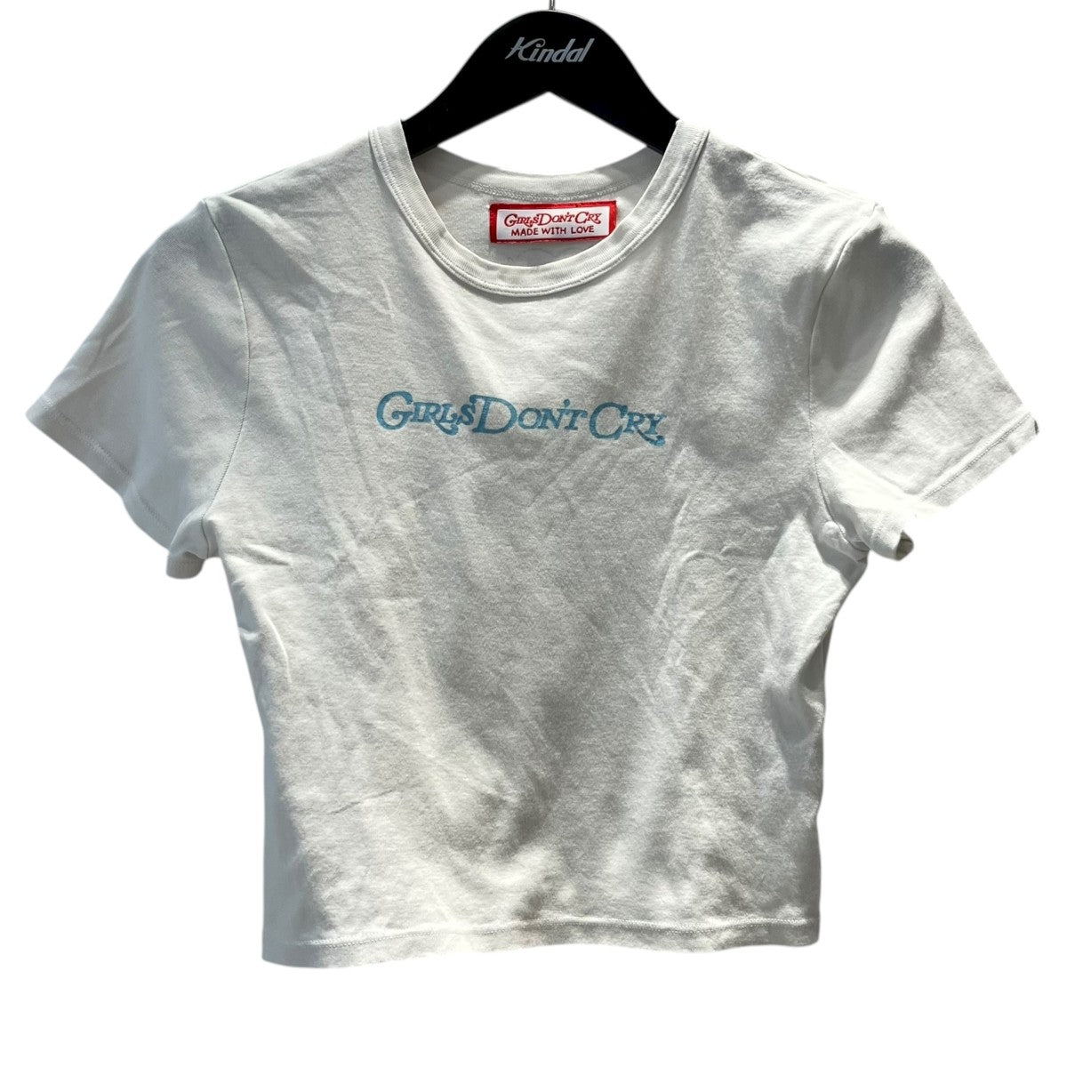 GIRLS DON’T CRY ロゴプリントTシャツ 古着・中古-1枚目のアイテム画像