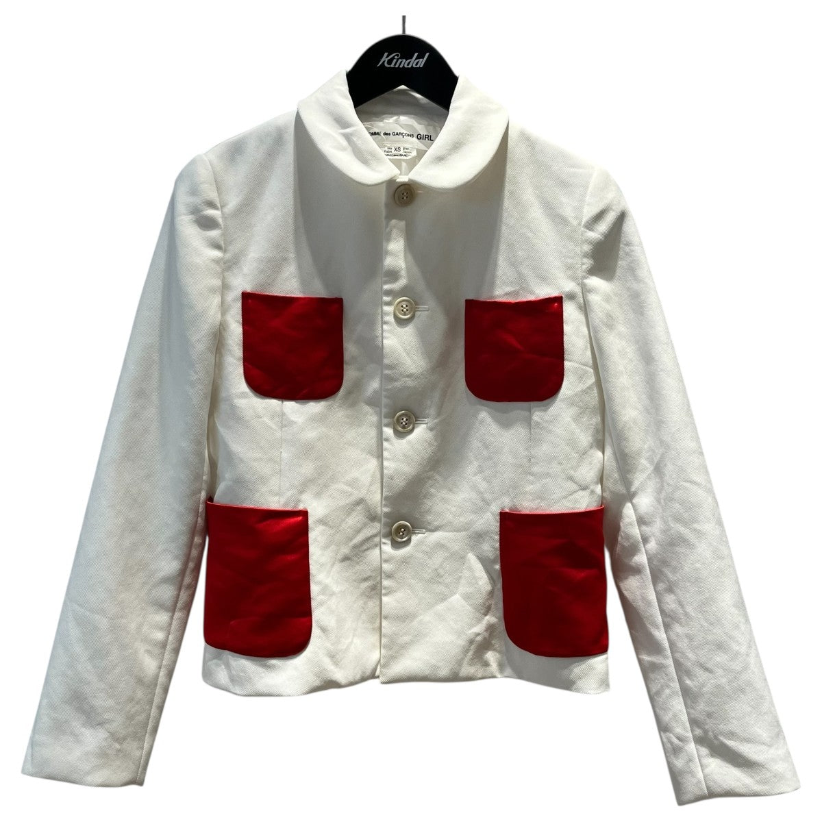 COMME des GARCONS GIRL(コムデギャルソンガール) 25SS赤ポケットポリ