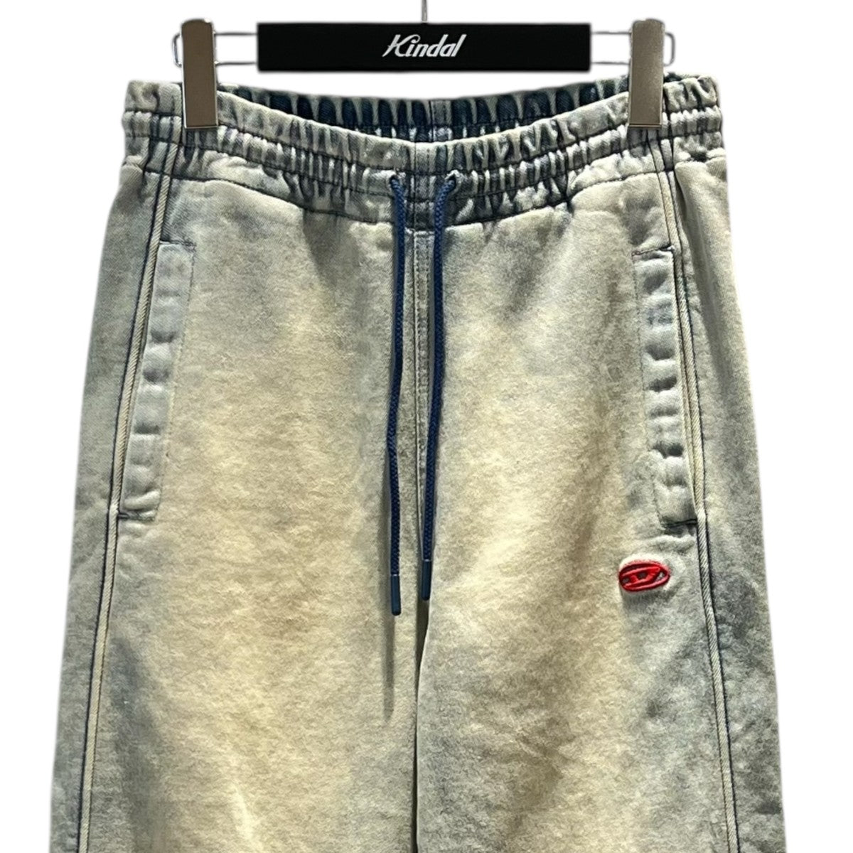 D-Lab コットンデニム トラックジーンズイージーパンツ