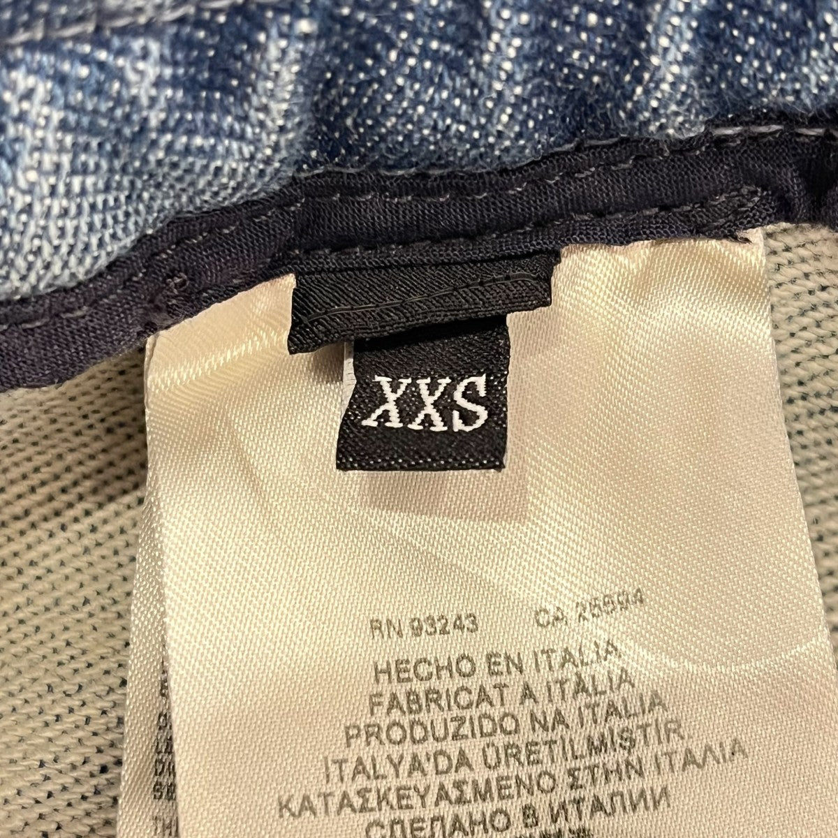 D-Lab コットンデニム トラックジーンズイージーパンツ