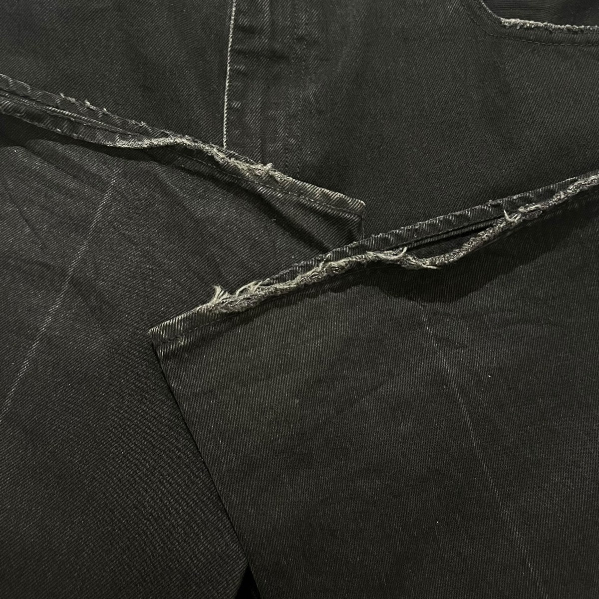 ブラックデニムLOT517