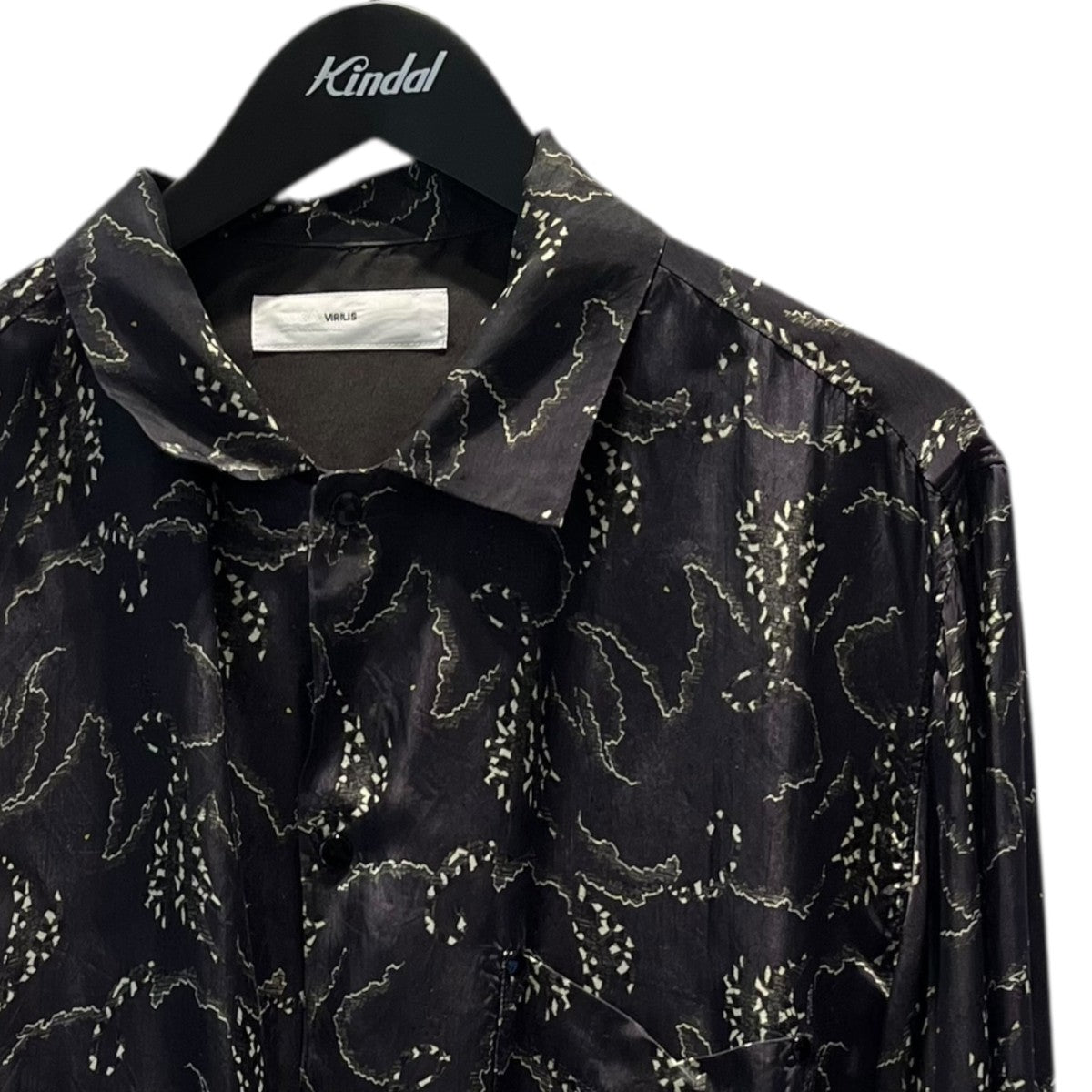 総柄長袖シャツTV11-FJ329