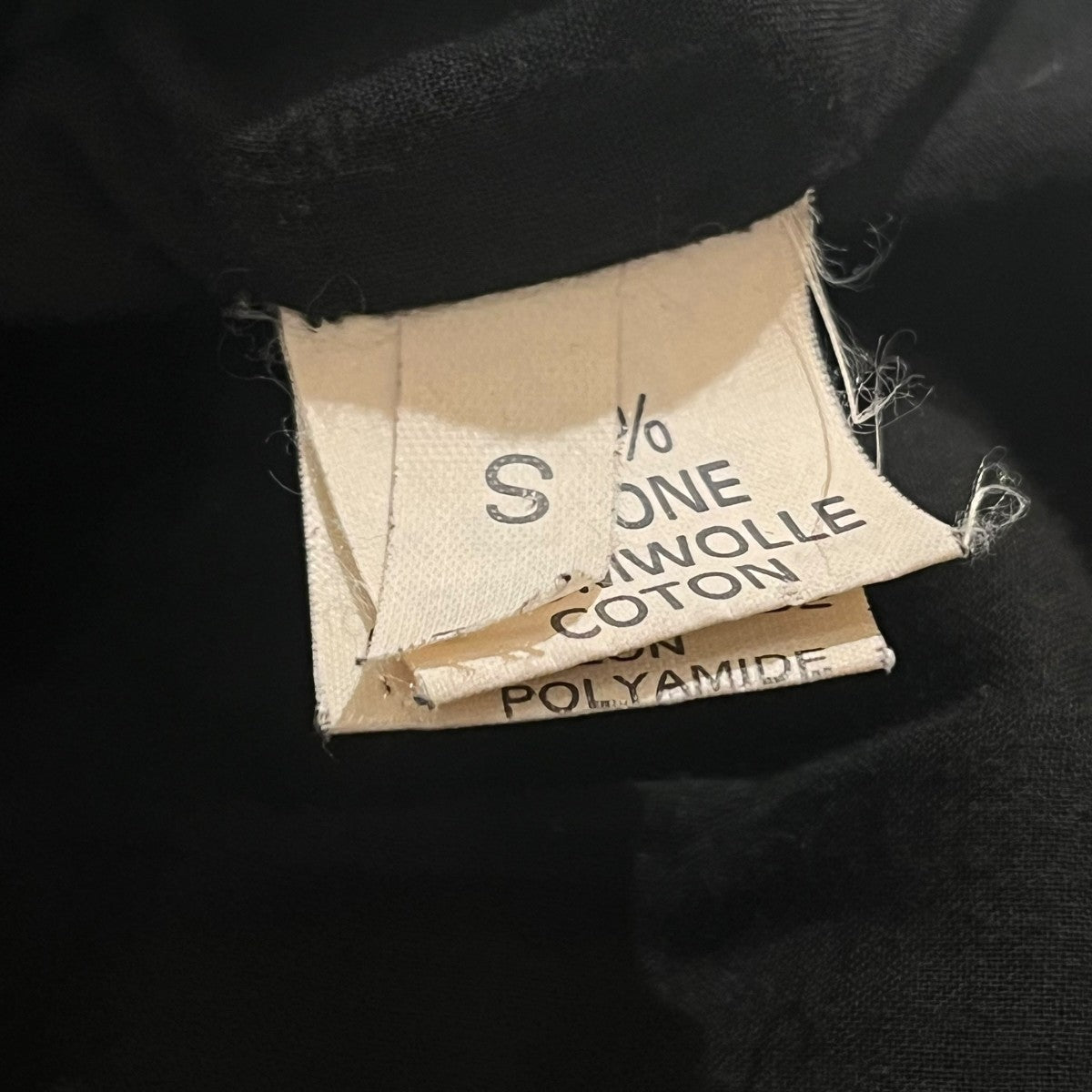 ニット切り替えデニムジャケット