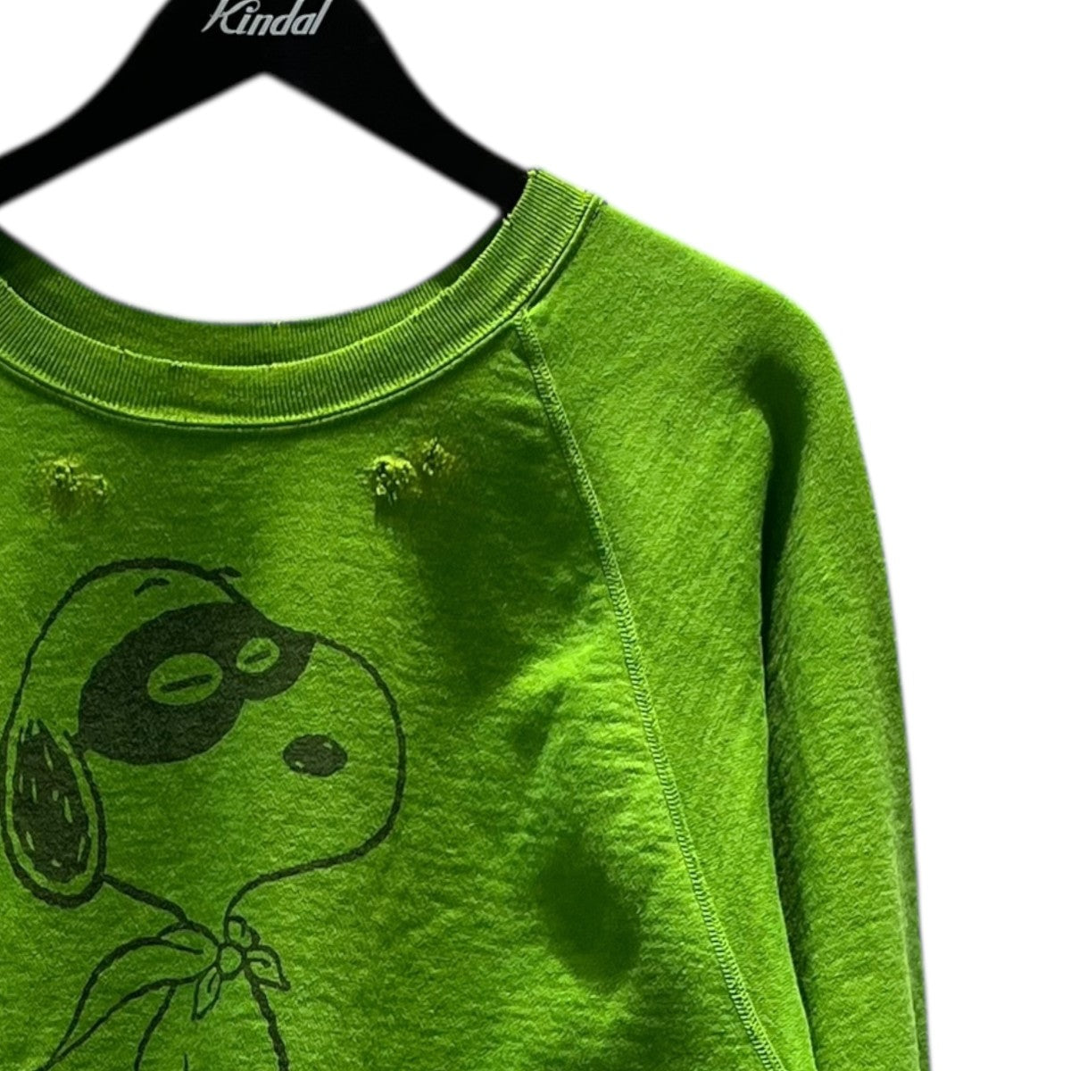 25AWSNOOPY CREW長袖スウェット