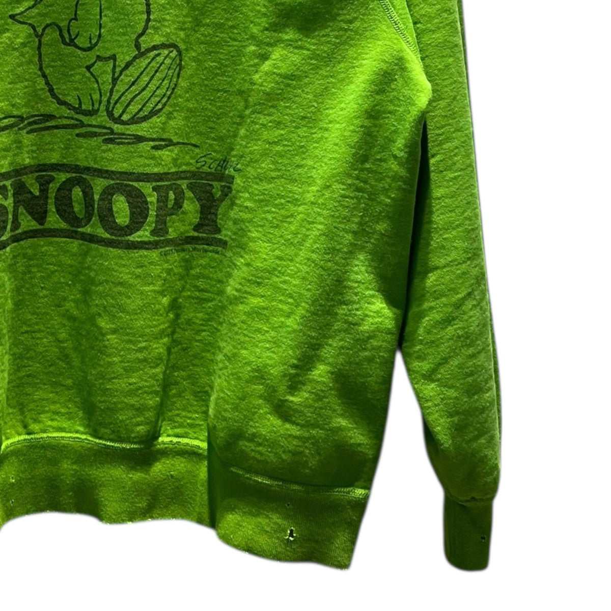 25AWSNOOPY CREW長袖スウェット
