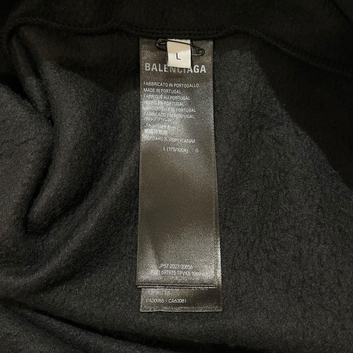 BALENCIAGA(バレンシアガ) 23AWunity sports iconロゴフリース生地