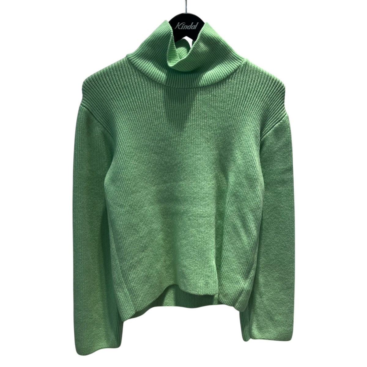 セミウーステッドウール ハイネックプルオーバーセーター22-02-247-02311