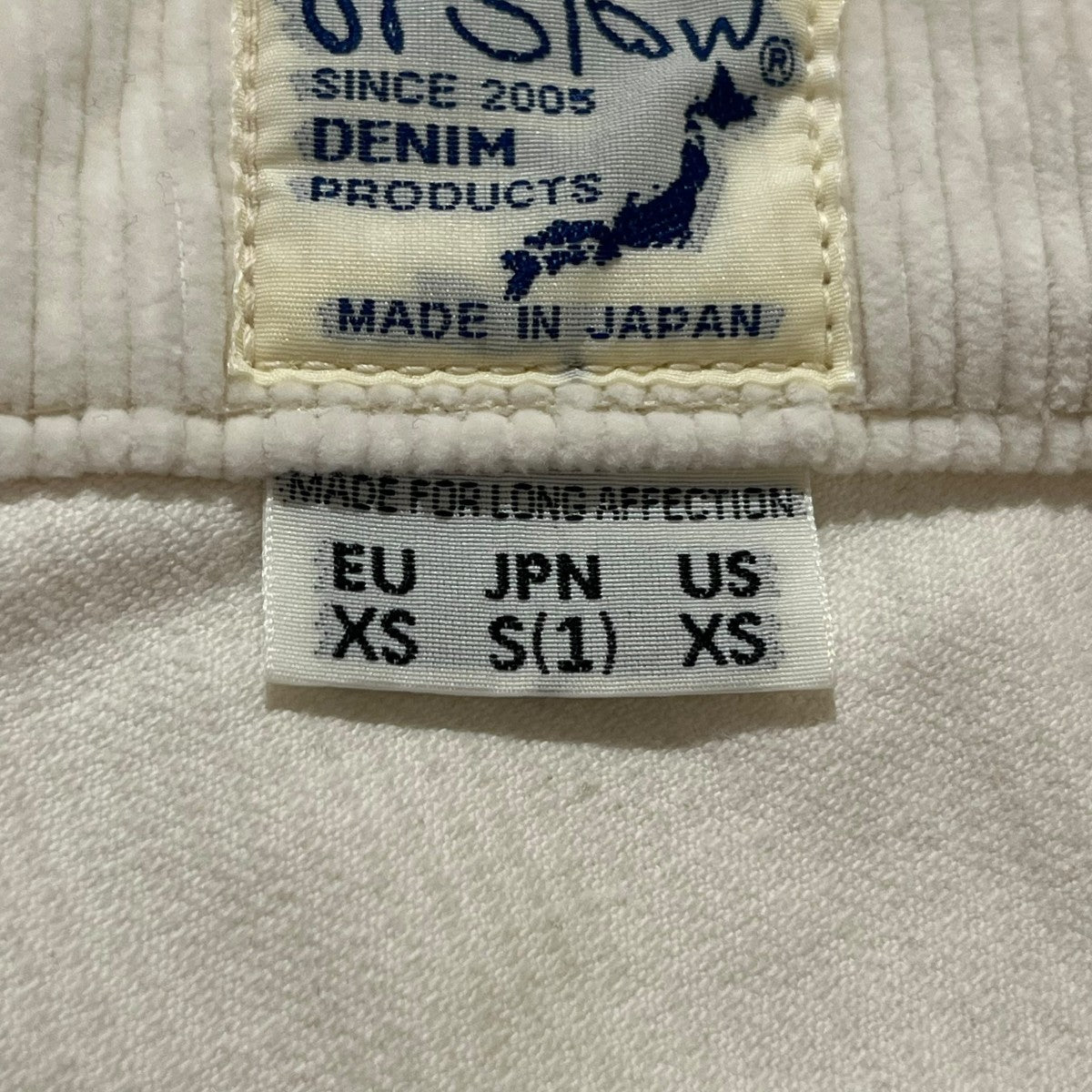 orSlow コーデュロイパンツ81-1050W 古着・中古-5枚目のアイテム画像