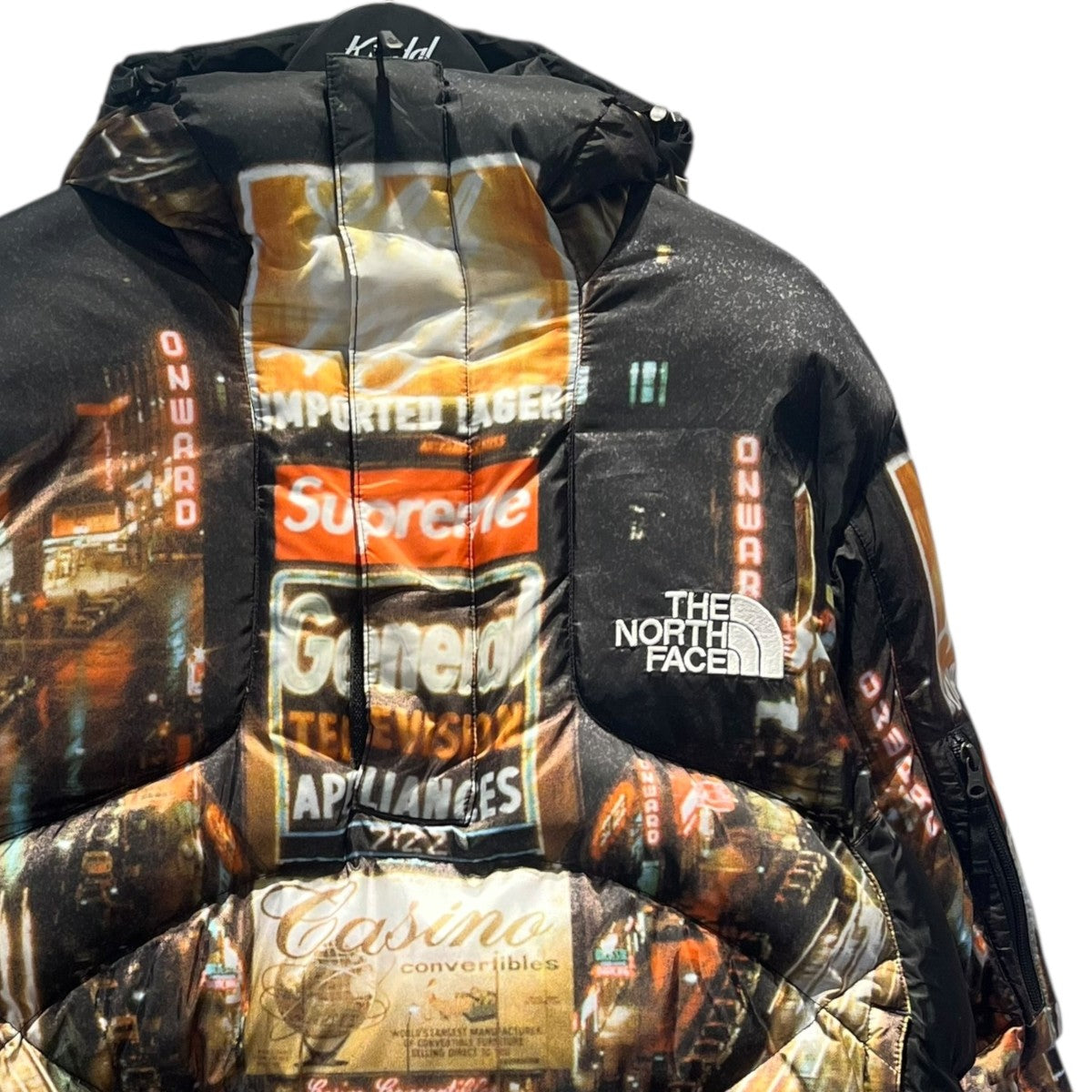 Supreme×THE NORTH FACE 22AW800-Fill Half Zip Hooded PulloverダウンジャケットND522051 古着・中古-3枚目のアイテム画像