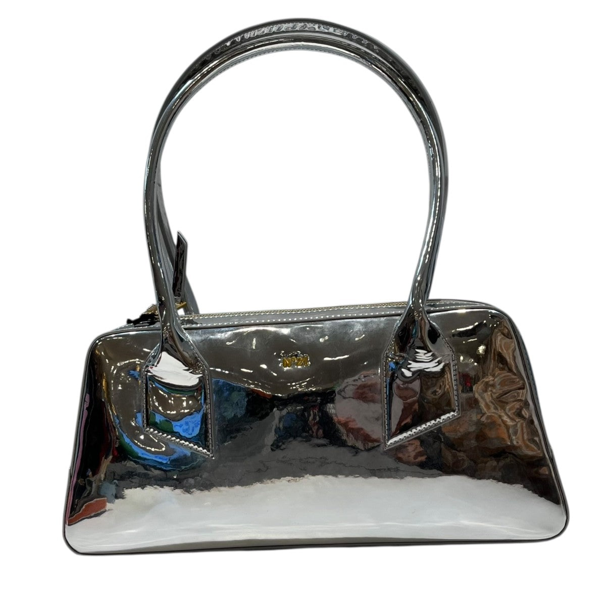 ロゴプレート ハンドバッグハンドバッグ