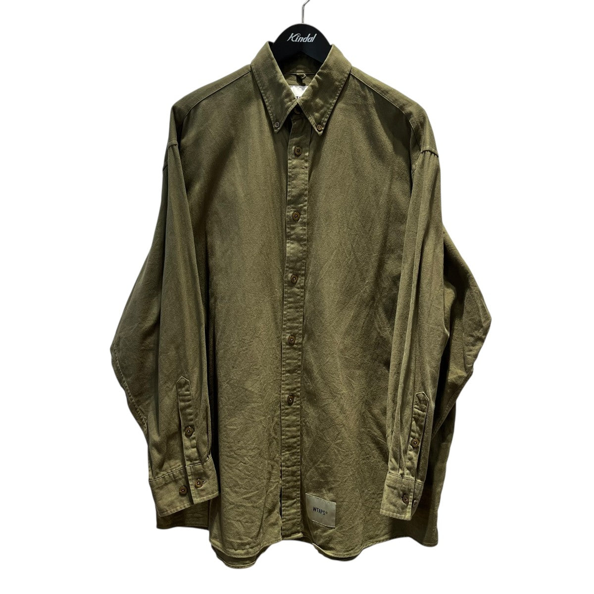 WTAPS 21AWLS COTTON．TWILLシャツシャツ212TQDT-SHM03 古着・中古-1枚目のアイテム画像