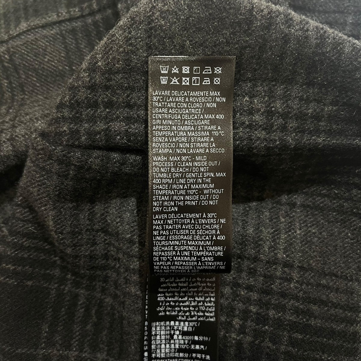 BALENCIAGA(バレンシアガ) シャツジャケット 725377 TRU17 1262