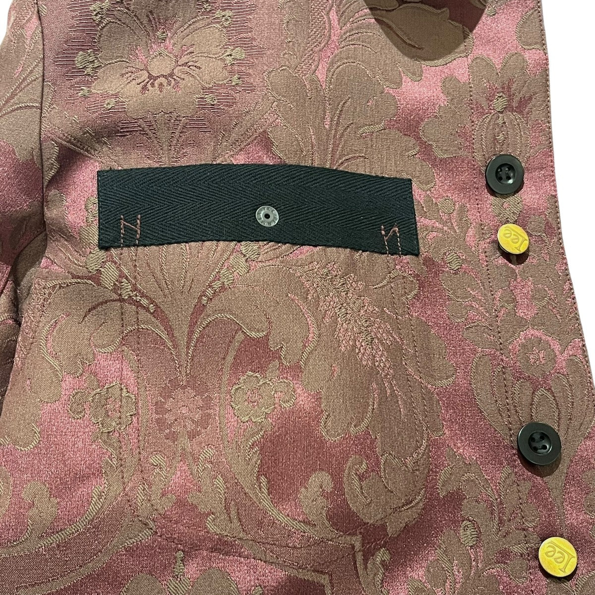 JUNYA WATANABE CdG MAN×LEE 26SS W-NAME JACQUARD COATワークジャケットWQ-C005-051-1-5 古着・中古-4枚目のアイテム画像