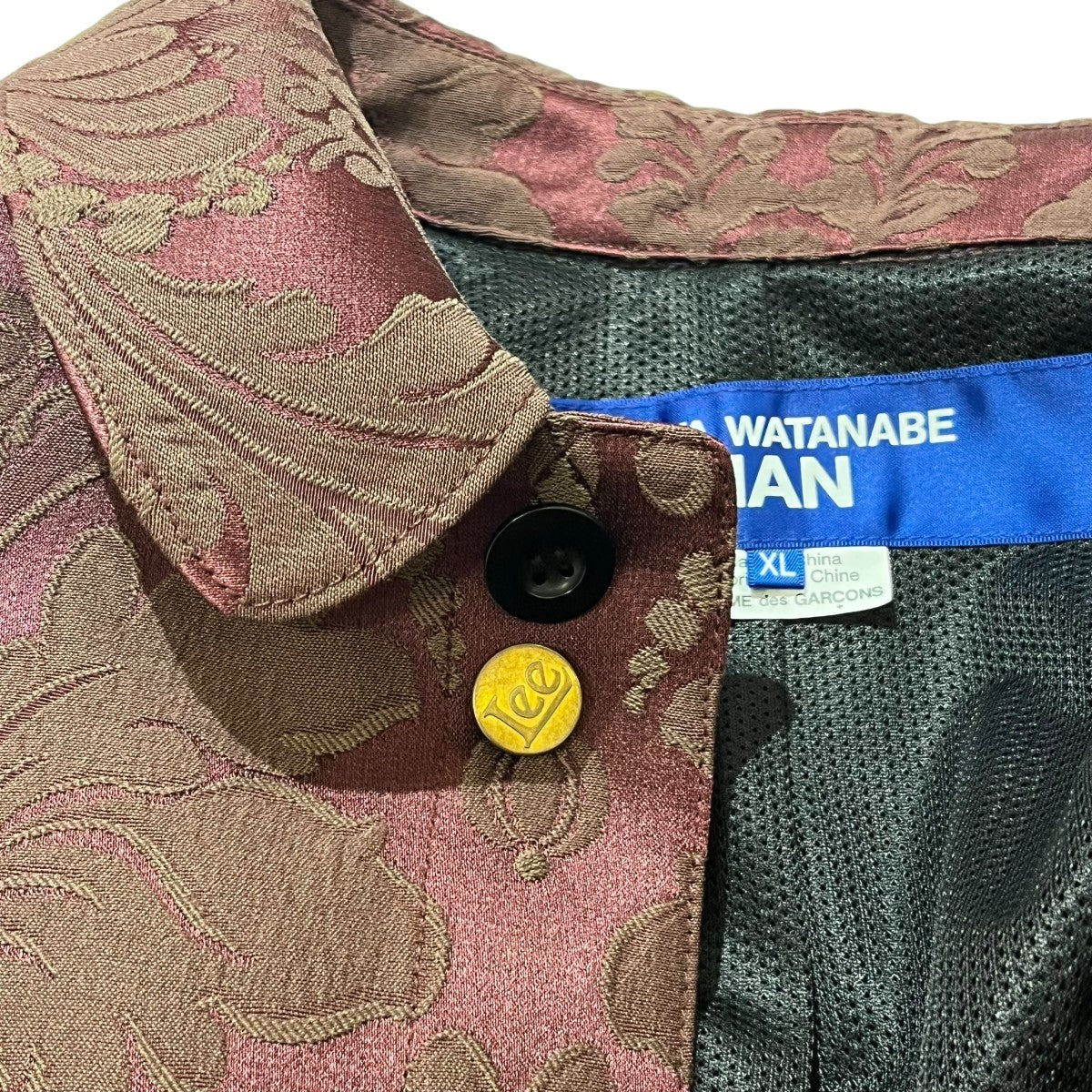 JUNYA WATANABE CdG MAN×LEE 26SS W-NAME JACQUARD COATワーク