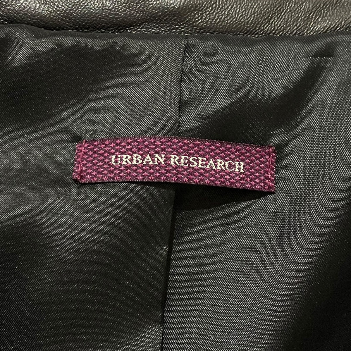 URBAN RESEARCH ダブルライダースジャケット 古着・中古-3枚目のアイテム画像