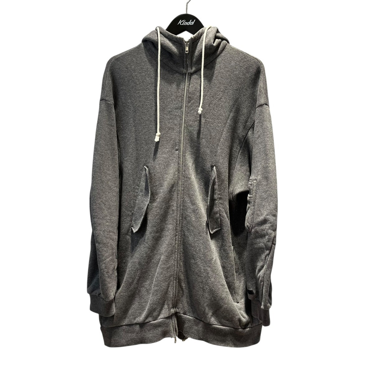 YOHJI YAMAMOTO MA-1ジップアップパーカーFU-J53-008 古着・中古-1枚目のアイテム画像