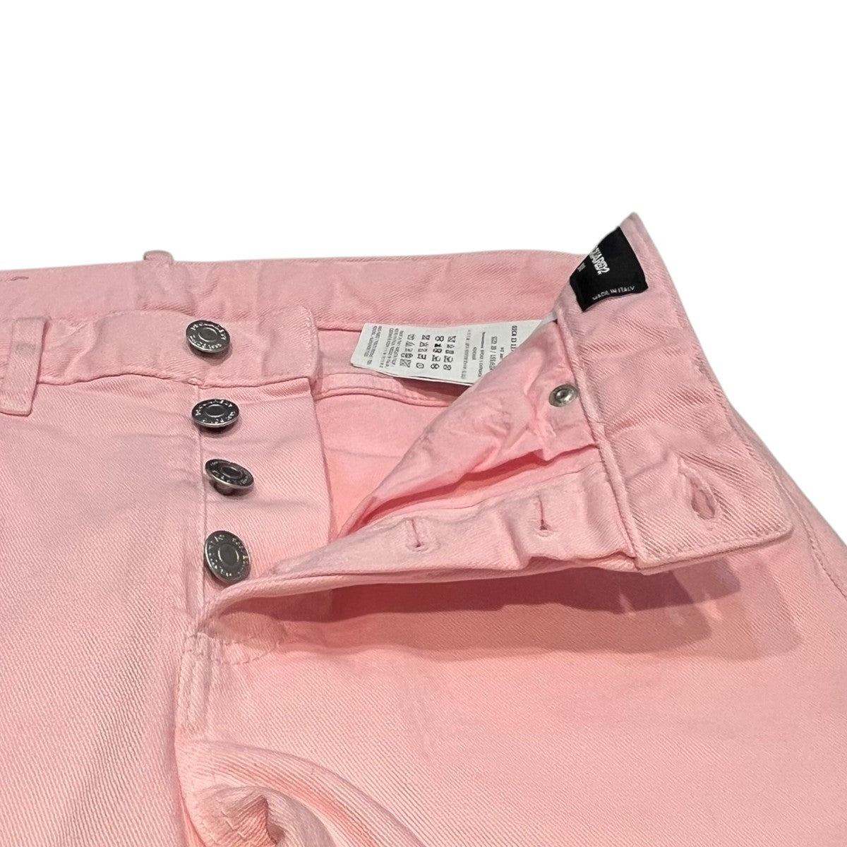 DSQUARED2 GARMENT DYED SKATER JEANSコットンパンツS72LB0651 S30733 古着・中古-4枚目のアイテム画像