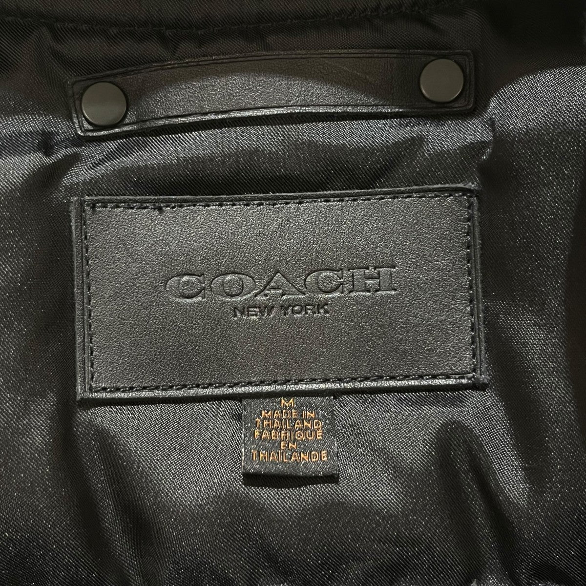 COACH ダウンフライトジャケットMA-1ジャケット86063 古着・中古-5枚目のアイテム画像