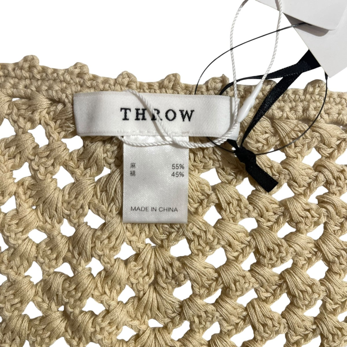THROW MAEVEクロシェニットバブーシュカ 古着・中古-5枚目のアイテム画像