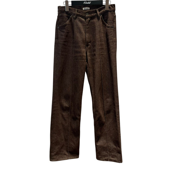 AURALEE(オーラリー) 21AWHARDTWIST DENIM PINTUCK PANTSデニムパンツ