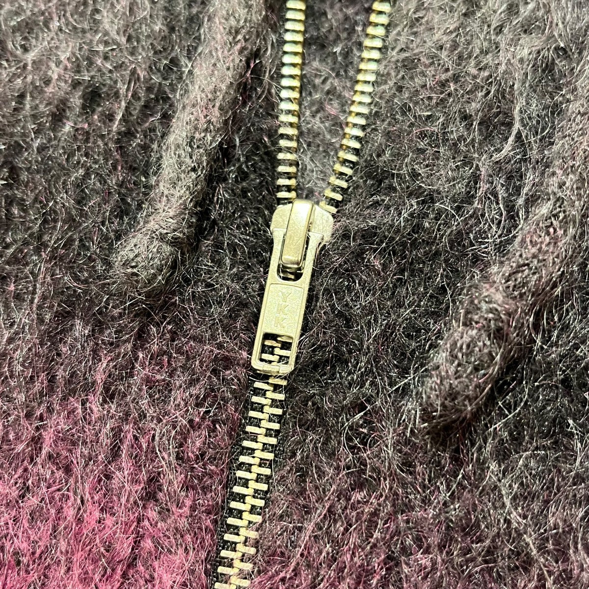 Supreme×Hysteric Glamour Mohair Zip Up Hooded Sweaterモヘアニット 古着・中古-4枚目のアイテム画像