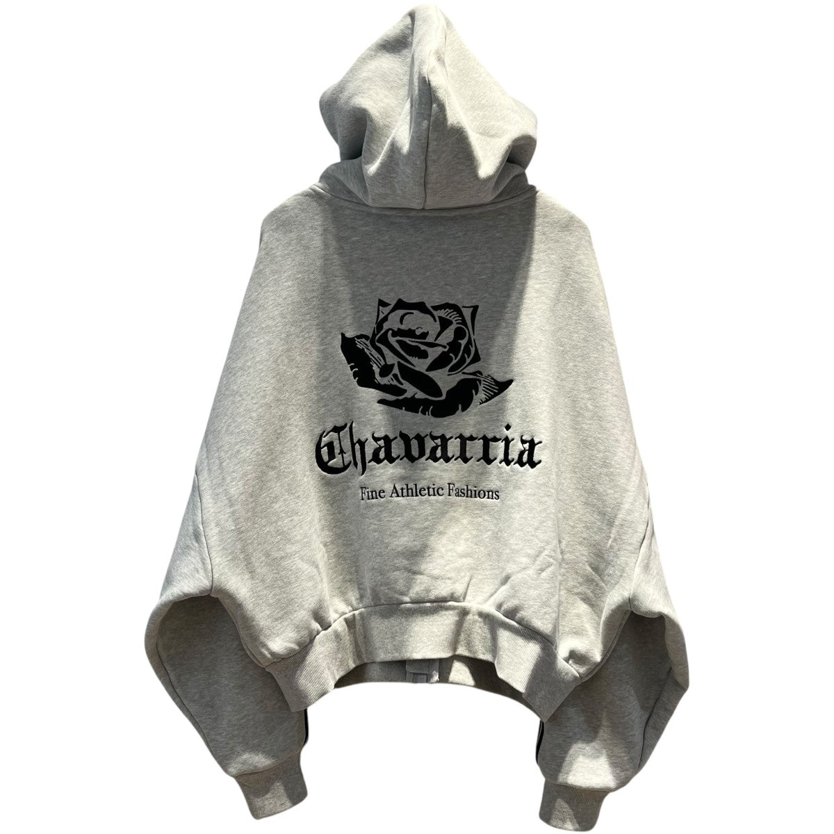 adidas×WILLY CHAVARRIA FULL ZIP LOGO HOODIEバラ刺繍ジップアップ