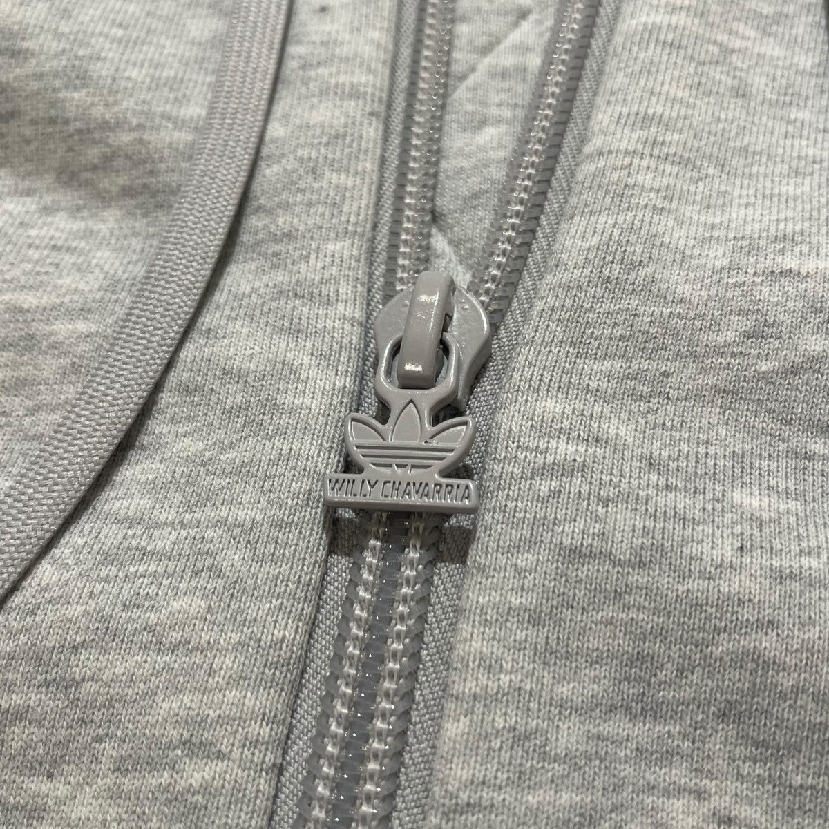 adidas×WILLY CHAVARRIA FULL ZIP LOGO HOODIEバラ刺繍ジップアップパーカーKV2250 古着・中古-3枚目のアイテム画像
