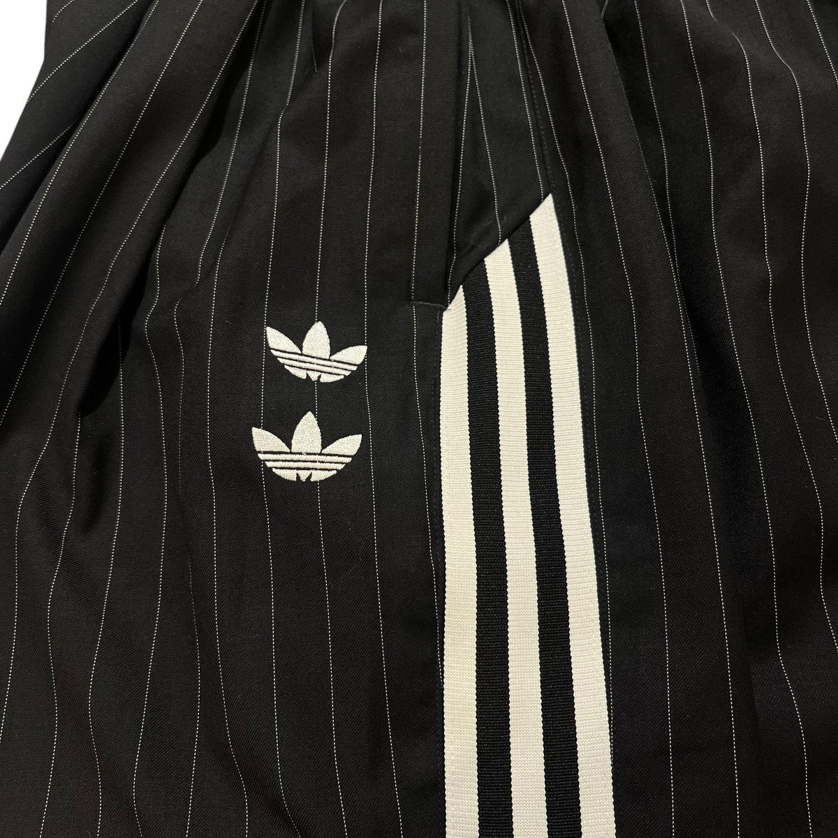 adidas×WILLY CHAVARRIA Pinstripe Long ShortsストライプショートパンツKV2247 古着・中古-4枚目のアイテム画像