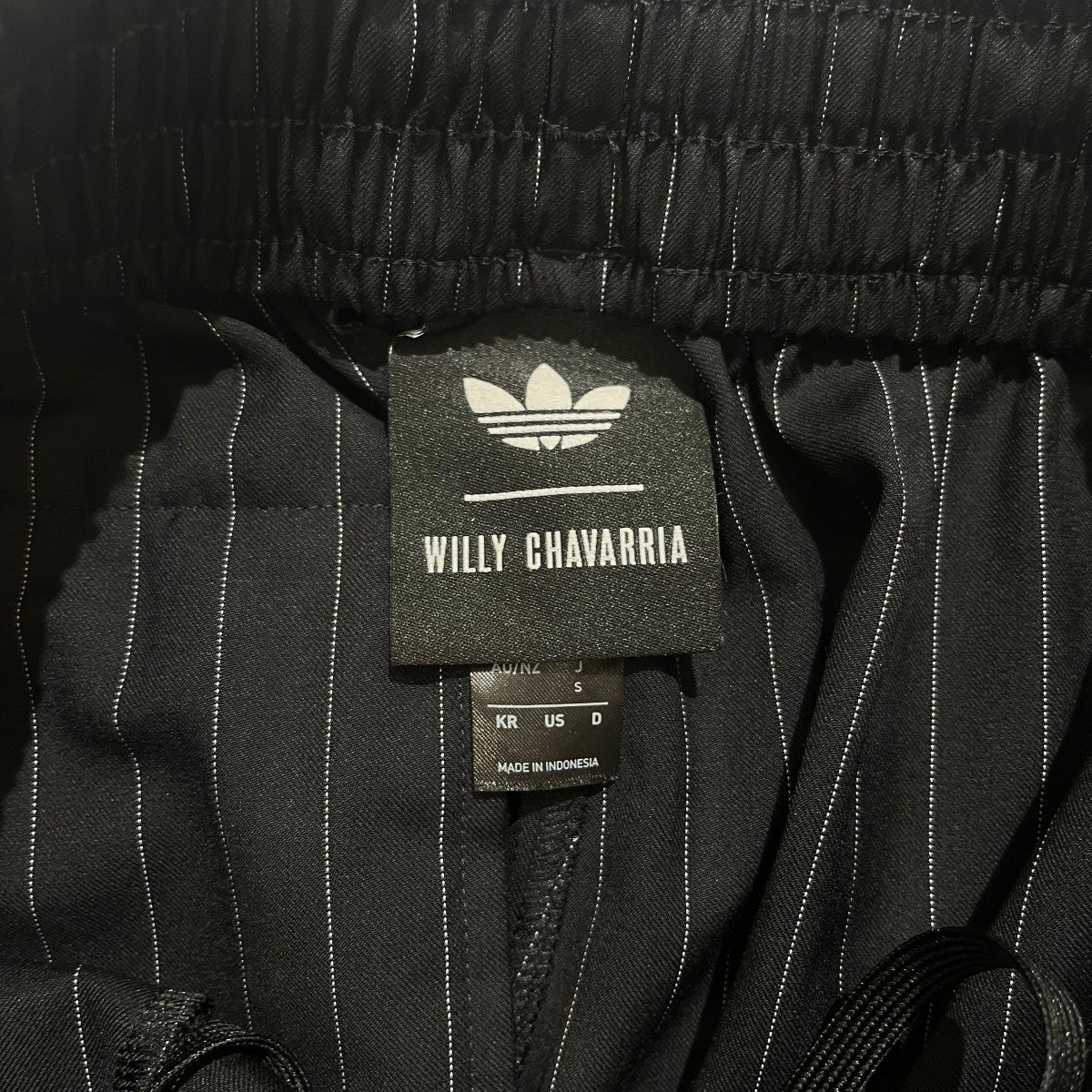 adidas×WILLY CHAVARRIA Pinstripe Long ShortsストライプショートパンツKV2247 古着・中古-7枚目のアイテム画像