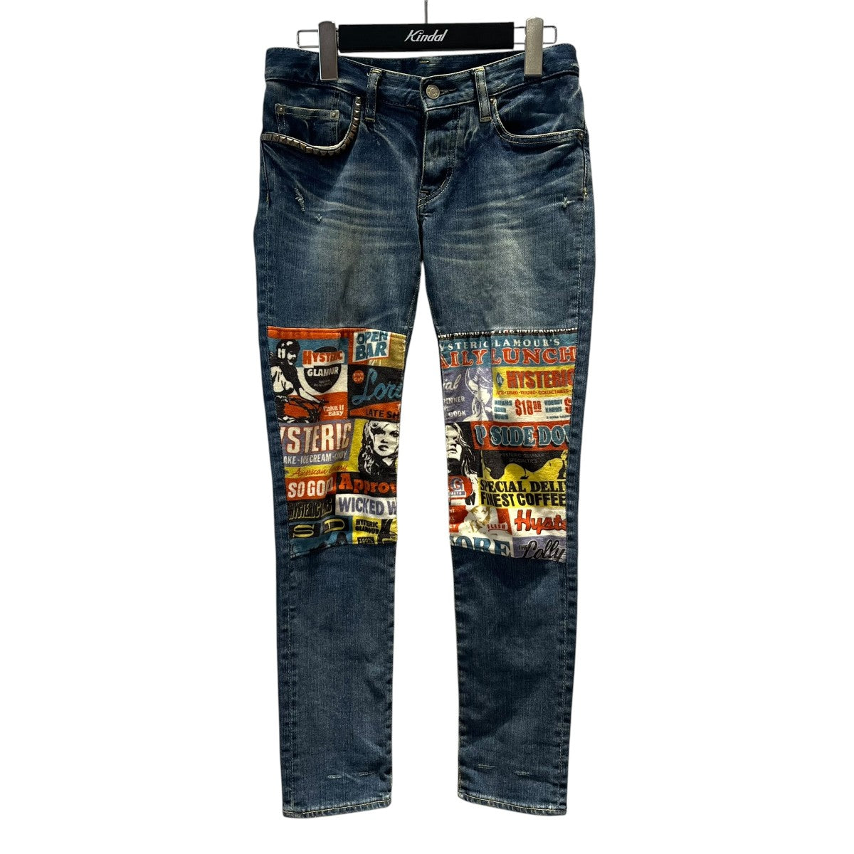 Hysteric Glamour デニムパンツ0123API 古着・中古-1枚目のアイテム画像