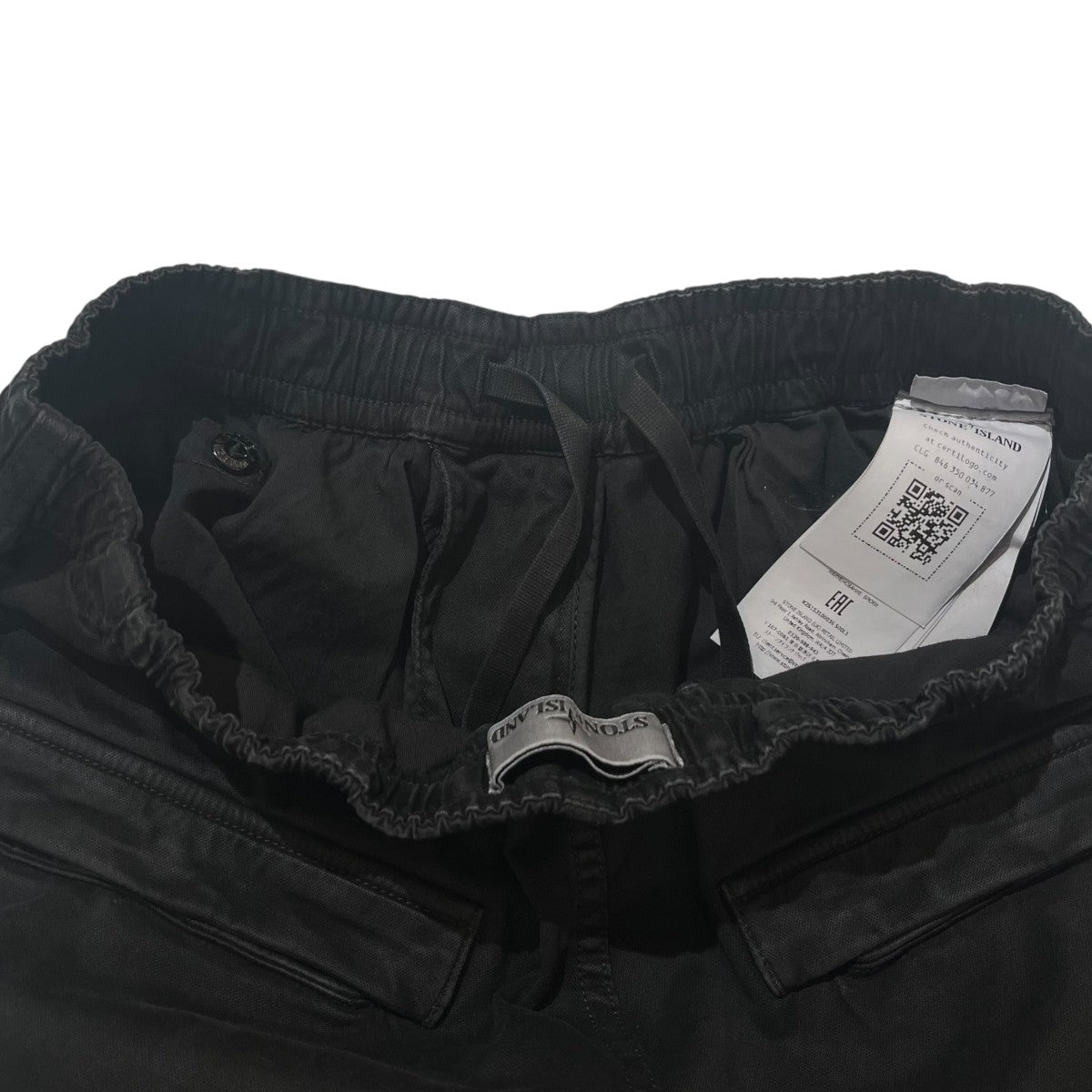 STONE ISLAND 25AW STRETCH ORGANIC BROKEN TWILL COTTONジョガーパンツK2S153100036S00L1 古着・中古-5枚目のアイテム画像