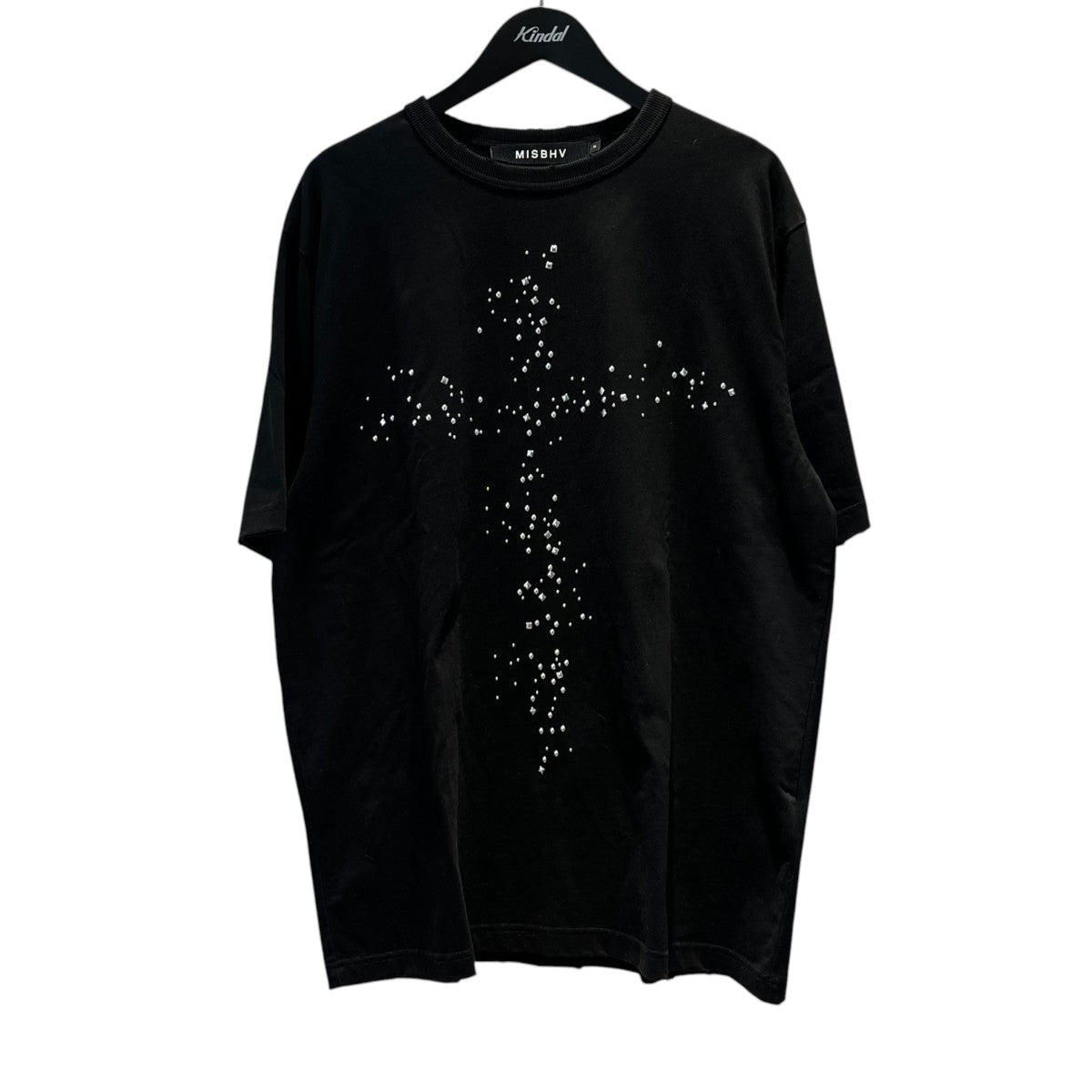 【新品未使用】MISBHV ミスビヘイブ モノグラム トップス S MISBHV(ミスビヘイブ) Cross T-ShirtTシャツ ブラック サイズ M