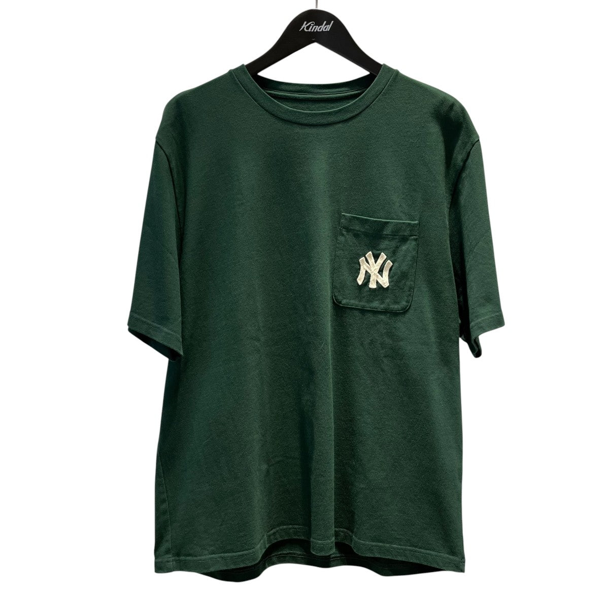 ヤンキースワッペン半袖Tシャツ